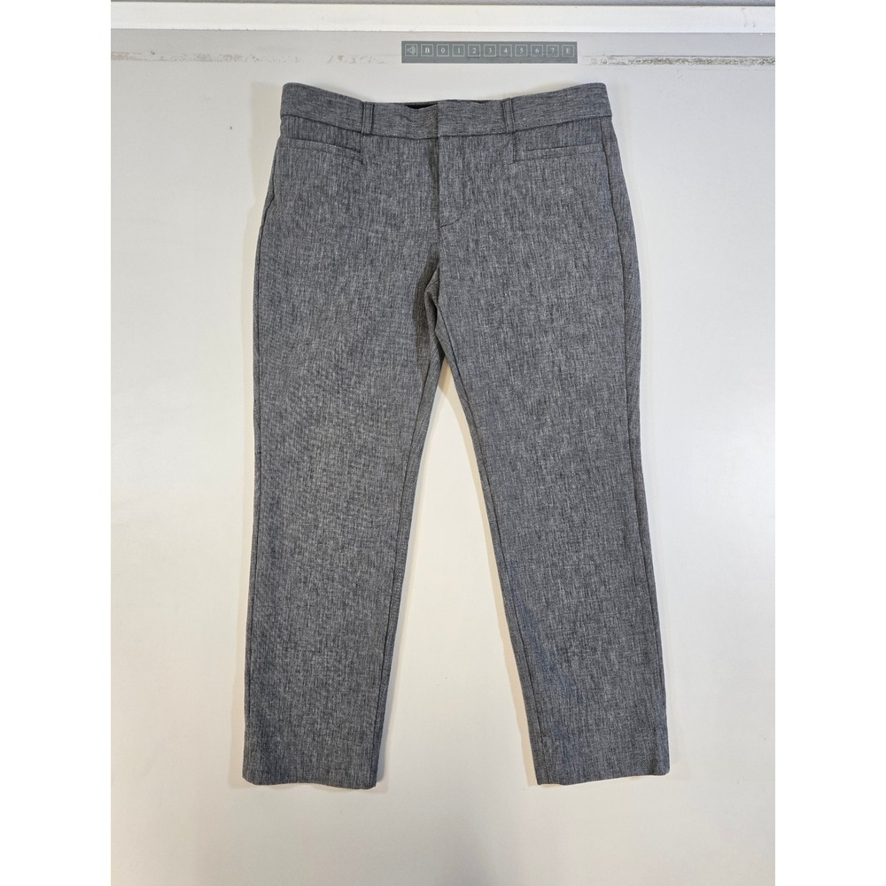 Banana Republic‎ Sloan Gray Heathered Slim Ankle Pants Womens Petite 8 280740-00